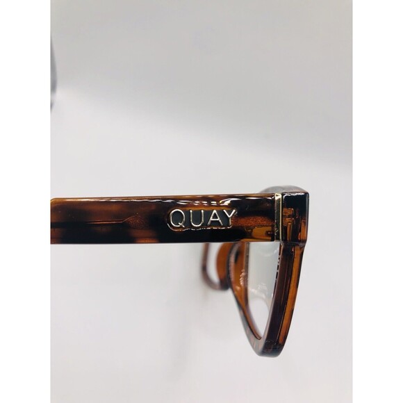 Quay Australia Beatnik Eye Glasses~Tortoise Shell Design~Blue Light - Picture 3 of 11